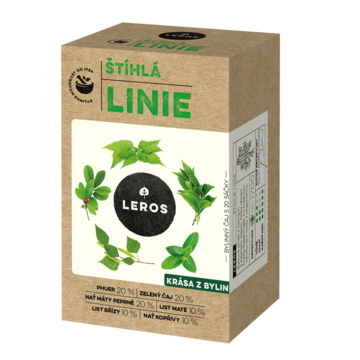 Dobré bytí Štíhlá linie čaj porcovaný 30g Leros 
